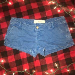 Hollister blue shorts